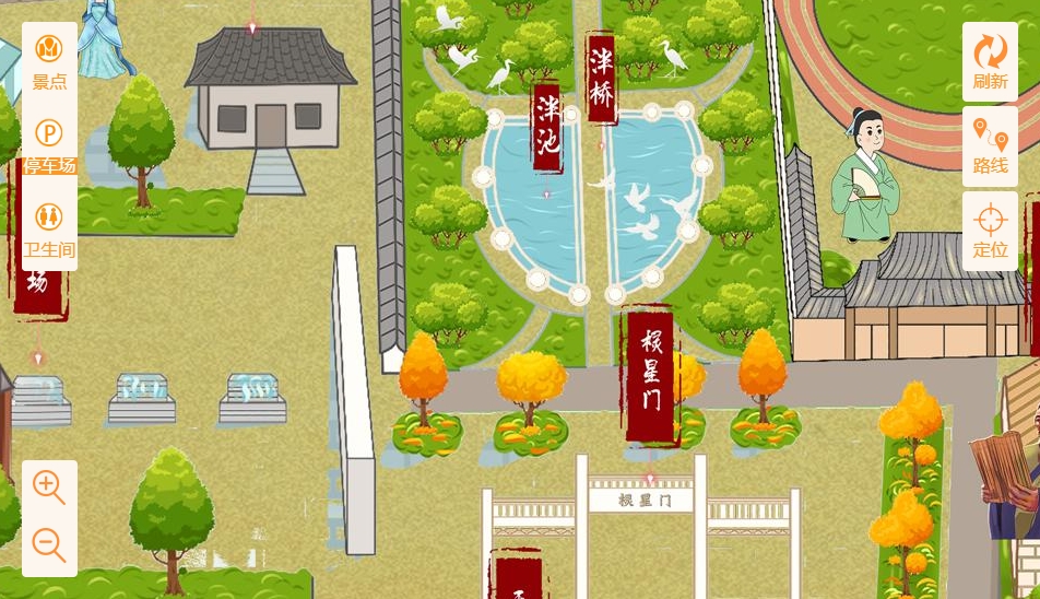 邹城手绘地图景区语音讲解导览系统：智慧景区建设的基石